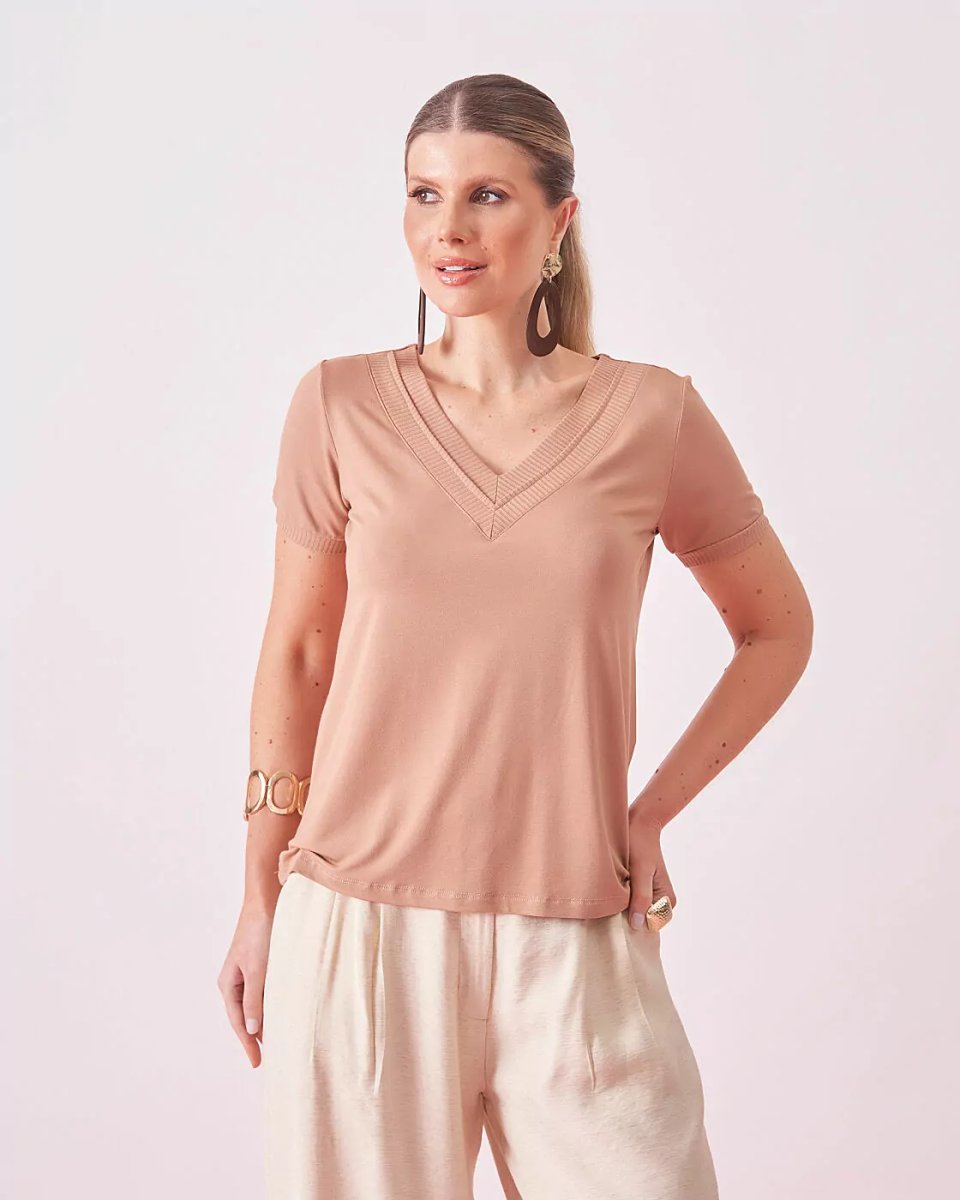 Blusa Feminina Coqueta ref. BLUSA MALHA - VintedoisK