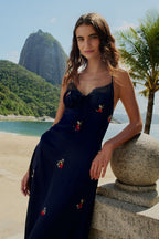 Vestido Feminino Farm rio ref. VESTIDO CETIM - VintedoisK