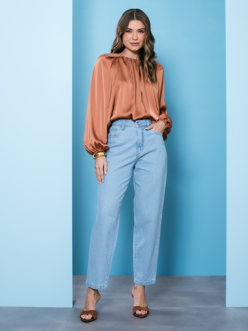 Camisa Feminina SKENN ref. CAMISA FLUIDEZ - VintedoisK