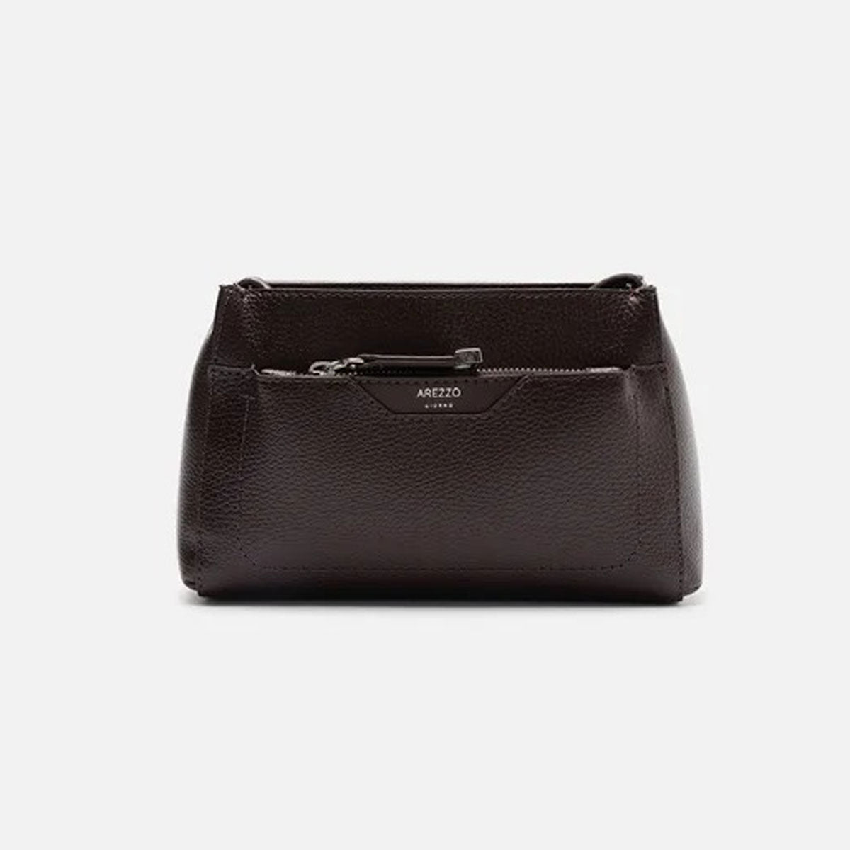 BOLSA TIRACOLO MARROM ESCURA EMILLY PEQUENA A 58100 0499 0048 AREZZO