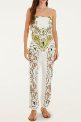 BLUSA REGATA LENÇO FLORESTA DOCE 345372 FARM RIO