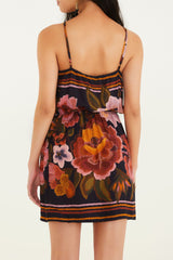 VESTIDO CURTO FLORAL CLEO 345546 FARM RIO
