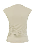 Blusa Begonia franzido Skenn costas detalhando efeito franzido