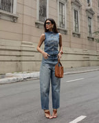 Colete Feminino Alcance ref. COLETE JEANS - VintedoisK