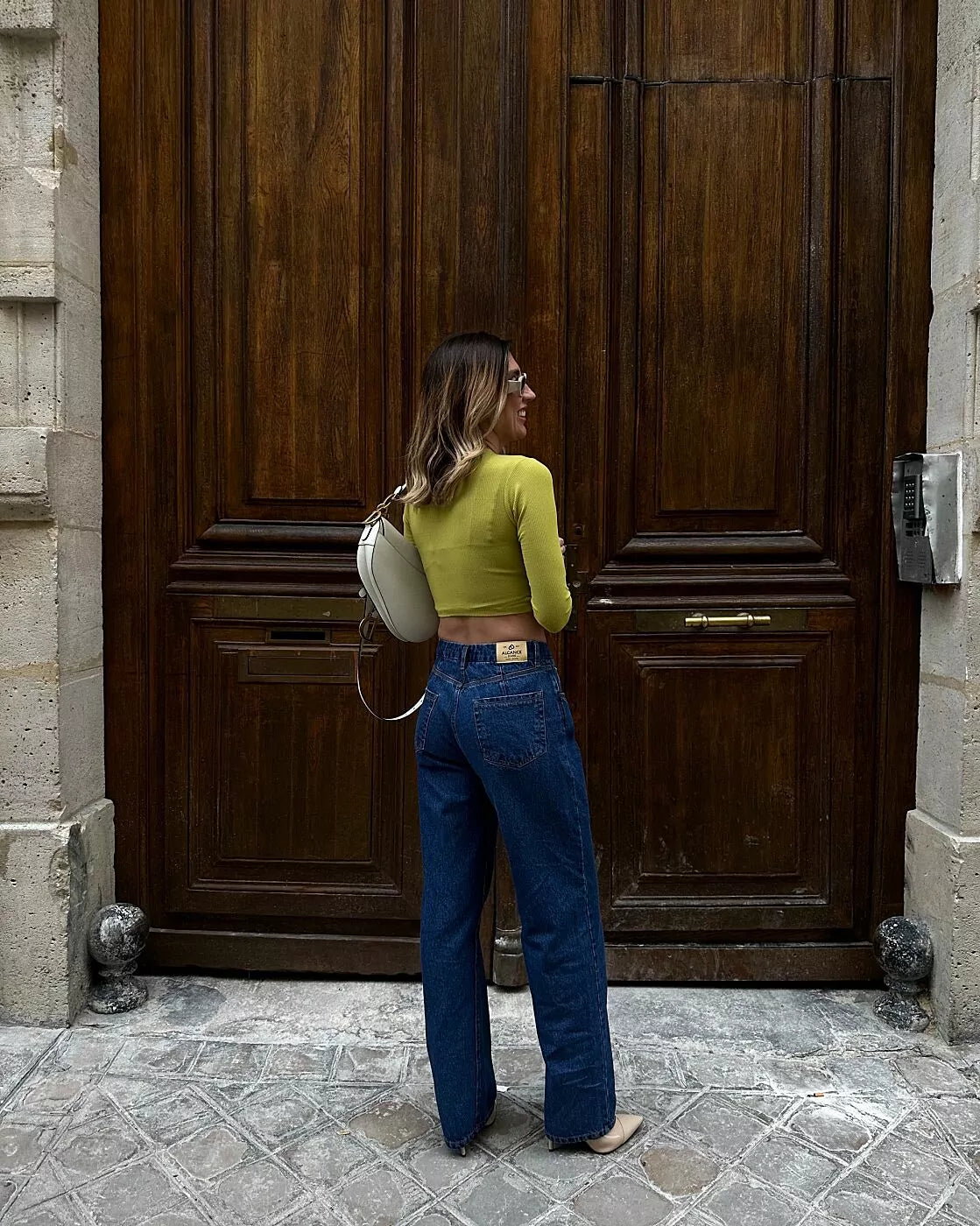 Calça Feminina Alcance ref. JEANS COS - VintedoisK