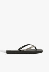 CHINELO PRETO COM TIRAS DE STRASS S 22296 0011 0002 SCHUTZ