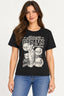 Preto | Blusa T-Shirt Midnight Dreams Dolcemme — frente