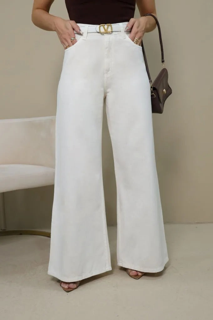 CALÇA WIDE LEG PANTALONA SARJA 201284CA REVANCHE Imagem secundária do produto
