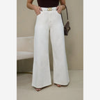 CALÇA WIDE LEG PANTALONA SARJA 201284CA REVANCHE