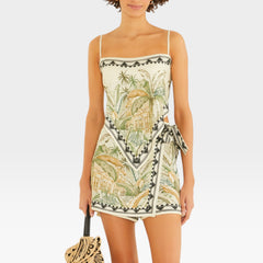 BLUSA REGATA TERESA LENÇO 356720 FARM RIO