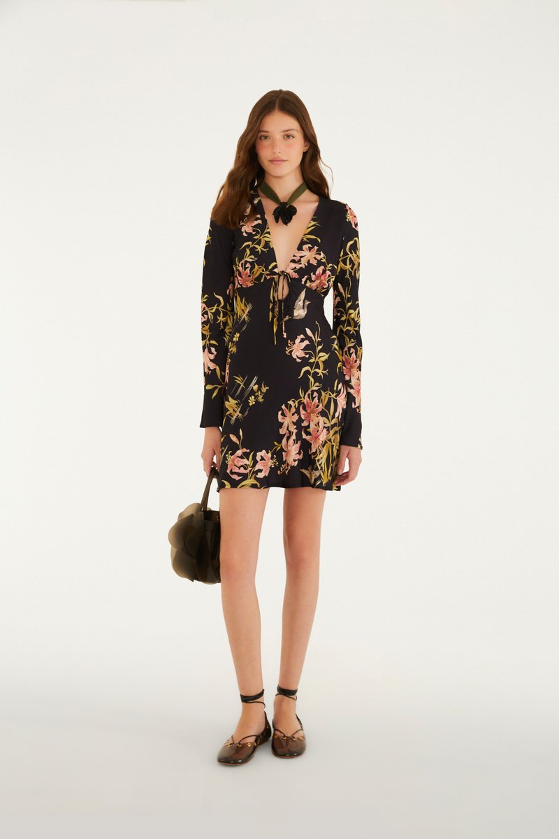 VESTIDO CURTO KYOTO 361085 FARM RIO Imagem secundária do produto