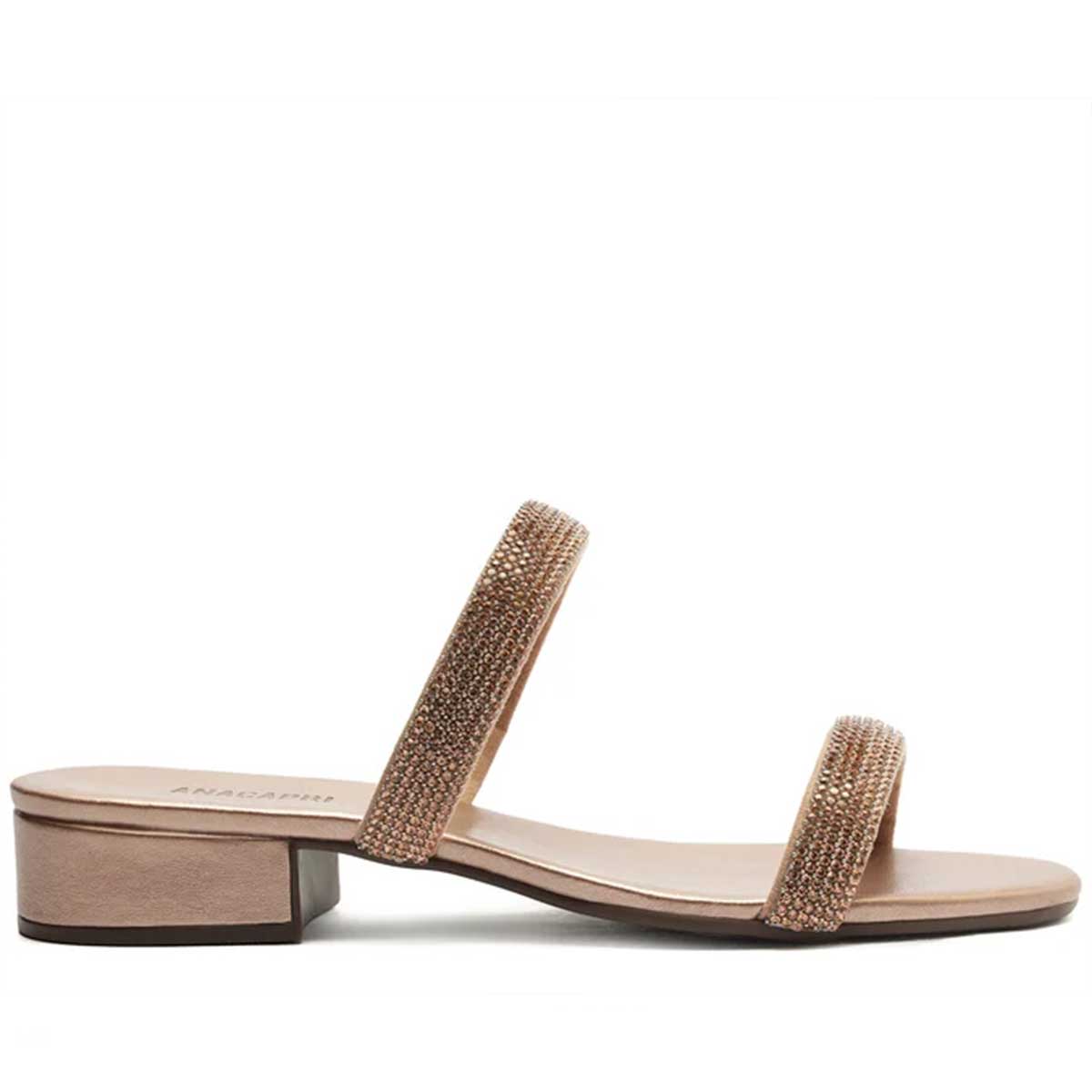 SANDÁLIA MULE GLAM MANTA DOURADA C 30114 0087 0014 ANACAPRI