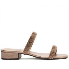 SANDÁLIA MULE GLAM MANTA DOURADA C 30114 0087 0014 ANACAPRI