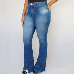 CALÇA JEANS BOOTCUT BUTTON BK32024 4 1CH BOKKER