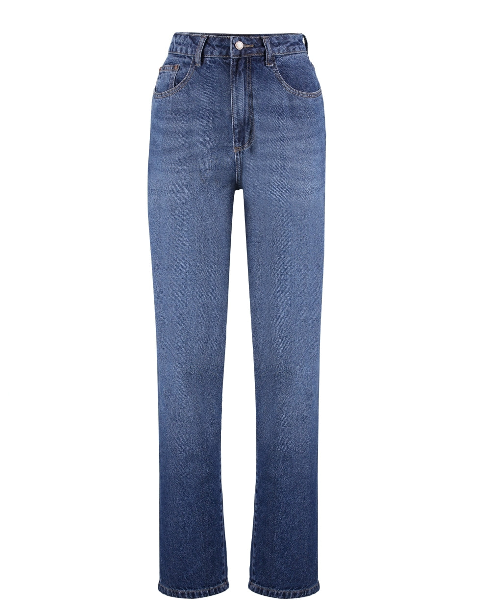 Calça Feminina Alcance ref. JEANS RETA - VintedoisK