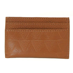 PORTA CARTÃO PREMIUM MARROM TRIANGLE S 46058 0355 0005 SCHUTZ