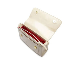 BOLSA TIRACOLO MÉDIA LISA BRANCA C 50012 1970 0004 ANACAPRI