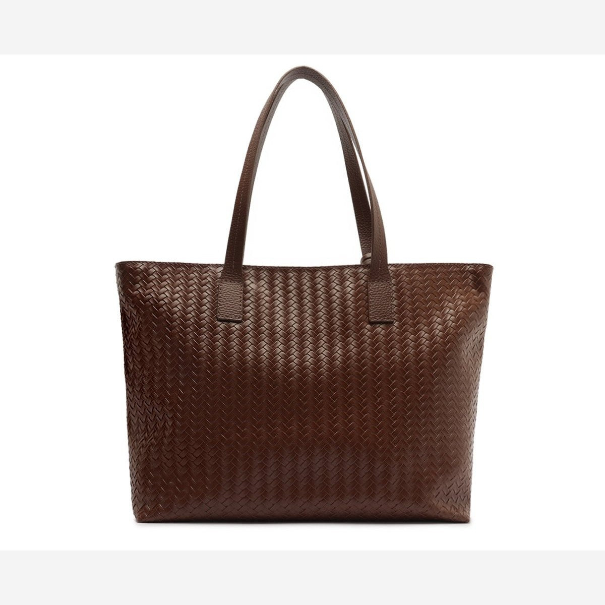 BOLSA SHOPPING GRANDE LININEAR MARROM COFFEE C 50002 0220 0009 ANACAPRI