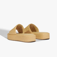 PAPETE VIENA PLATAFORMA PALHA BEGE S 21869 0063 0006 SCHUTZ
