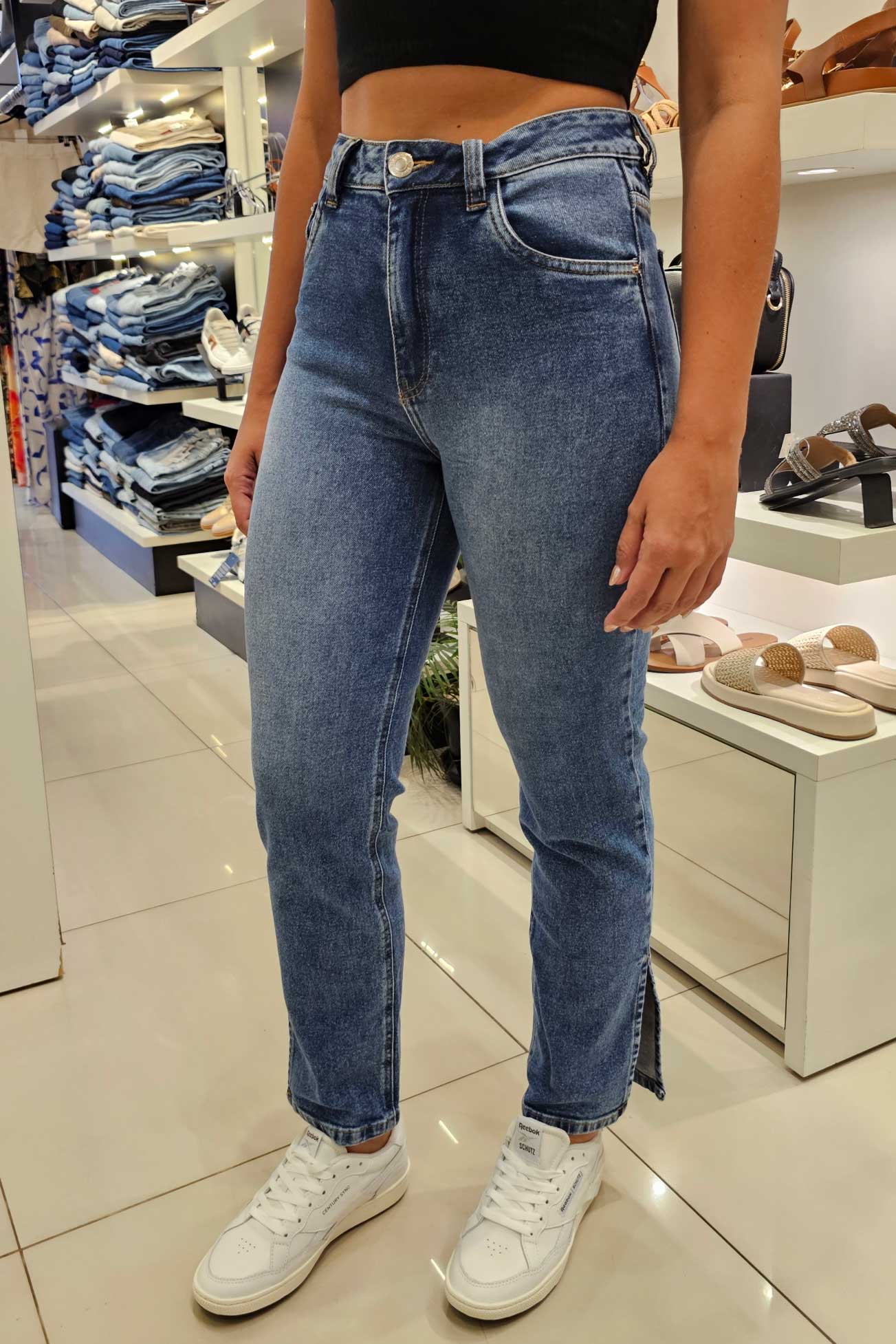 CALÇA JEANS MOM CAF00145 REVANCHE Imagem secundária do produto