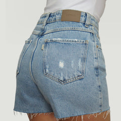SHORTS JEANS SPRING 21301387225 LERRUX