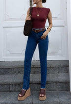 Calça Feminina ALCANCE ref. JEANS COMFORT - VintedoisK