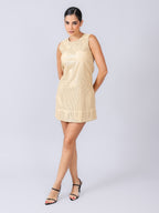 Vestido Feminino Skenn ref. VESTIDO COURO - VintedoisK