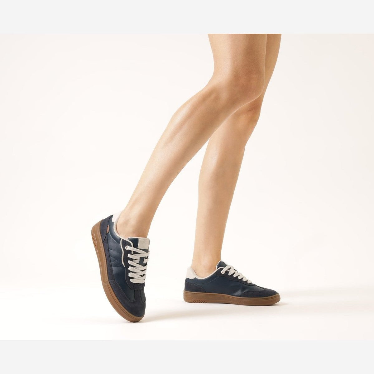 TÊNIS LUA SOLA ALTA RECORTES SUEDE AZUL C 30704 0006 0003 ANACAPRI