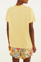 BLUSA T-SHIRT FIT FLORES PASSAROS 348417 FARM RIO