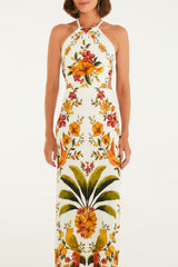 VESTIDO MIDI BOSQUE CHIC 347544 FARM RIO