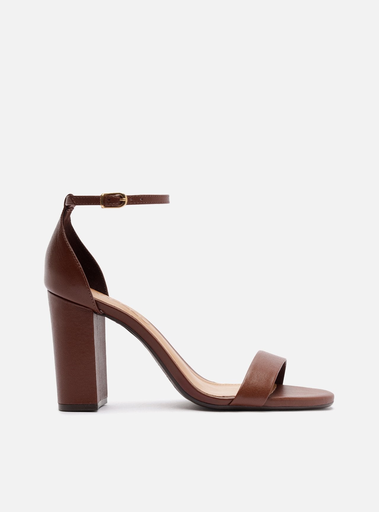 Sandália Feminina Arezzo ref. MARROM COURO - VintedoisK Imagem principal do produto