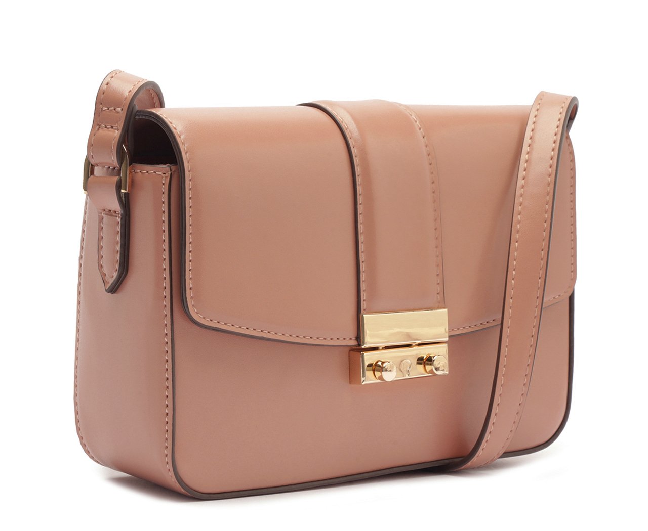 BOLSA TIRACOLO FECHAMENTO METAL BEGE C 50036 0083 0003 ANACAPRI Imagem secundária do produto