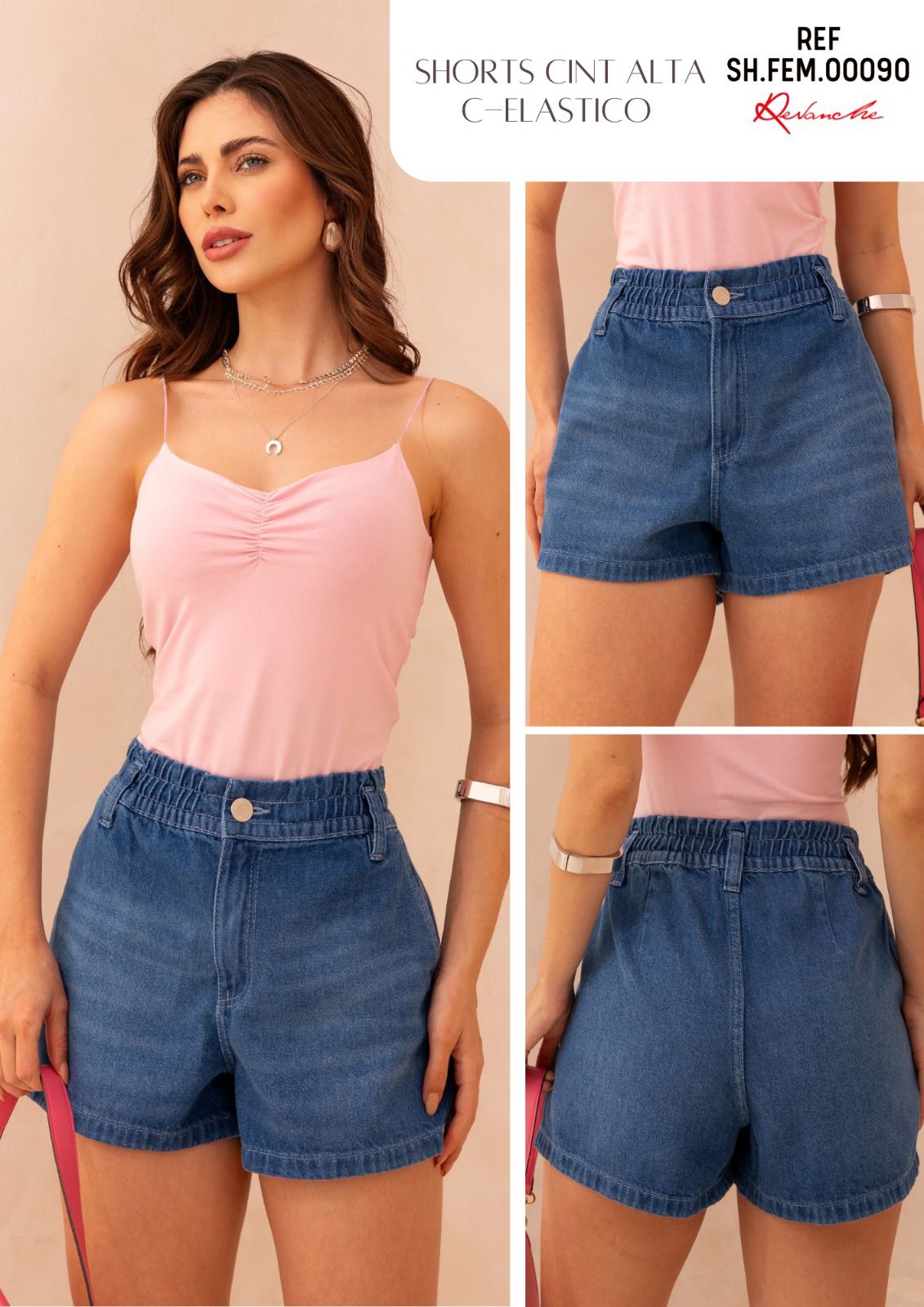 Shorts Feminina REVANCHE ref. SHORTS FEM - VintedoisK