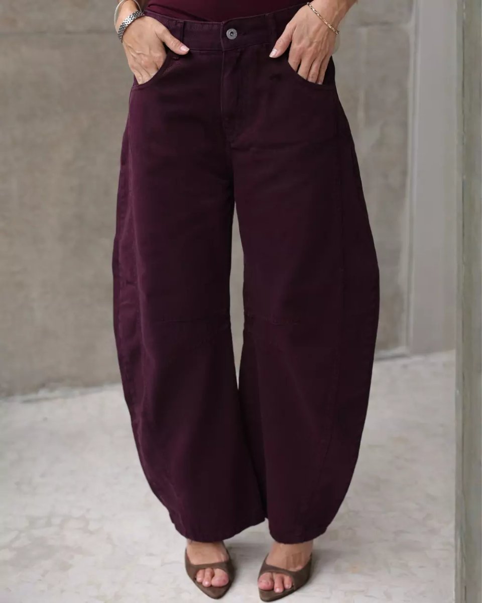 Calça Feminina Alcance ref. JEANS BARREL - VintedoisK Imagem principal do produto