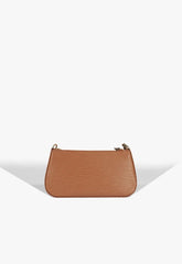 BOLSA TIRACOLO PEQUENA TINA MARROM S 50015 0712 0062 SCHUTZ