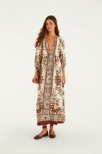 VESTIDO LONGO JARDIM MAJESTOSO 361153 FARM RIO
