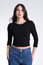 Blusa Feminina Revanche ref. BLUSA CANELADA - VintedoisK