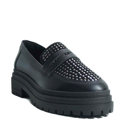 MOCASSIM PRETO GLAM TRATORADO KIARA C 30454 0009 0001 ANACAPRI - Vintedoisk