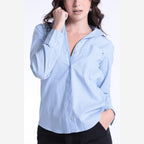 CAMISA ML LISTRADA BOLSO FRENTE CMFEM00023 REVANCHE