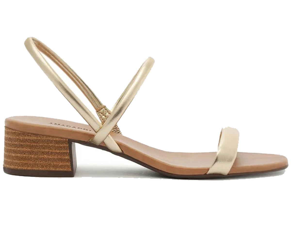 SANDÁLIA CLASSIC MINIMAL DOURADA C 30489 0065 0009 ANACAPRI