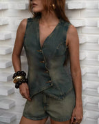  Feminino Alcance ref. SHORT JEANS - VintedoisK