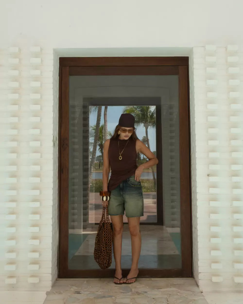 Shorts Feminino Alcance ref. BERMUDA JEANS - VintedoisK