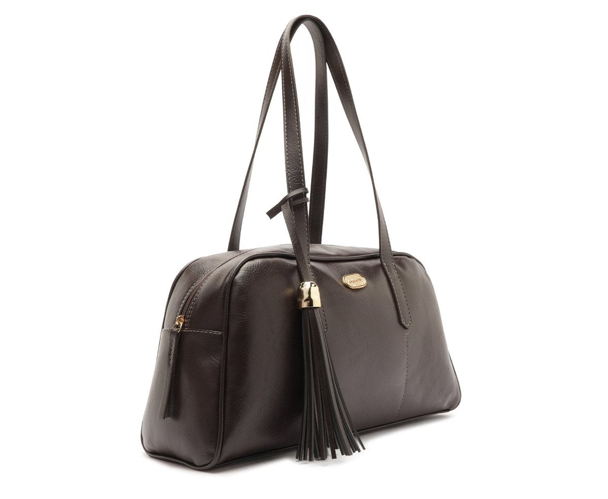 BOLSA TOTE GRANDE BAG CHARM TASSEL MARROM C 50016 2056 0002 ANACAPRI Imagem secundária do produto