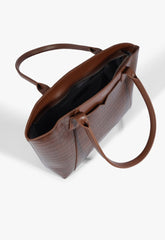 BOLSA SHOPPING NEW KORA MARROM S 50010 0821 0003 SCHUTZ