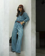 Camisa Feminino Alcance ref. CAMISA JEANS - VintedoisK