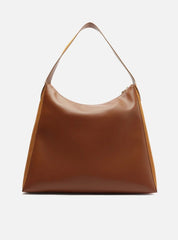 BOLSA HOBO MARROM CLARA ACAMURÇADA GRANDE REBITES A 50011 0961 0002 AREZZO