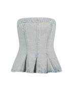 Blusa Feminina Alcance ref. JEANS RECORTES - VintedoisK
