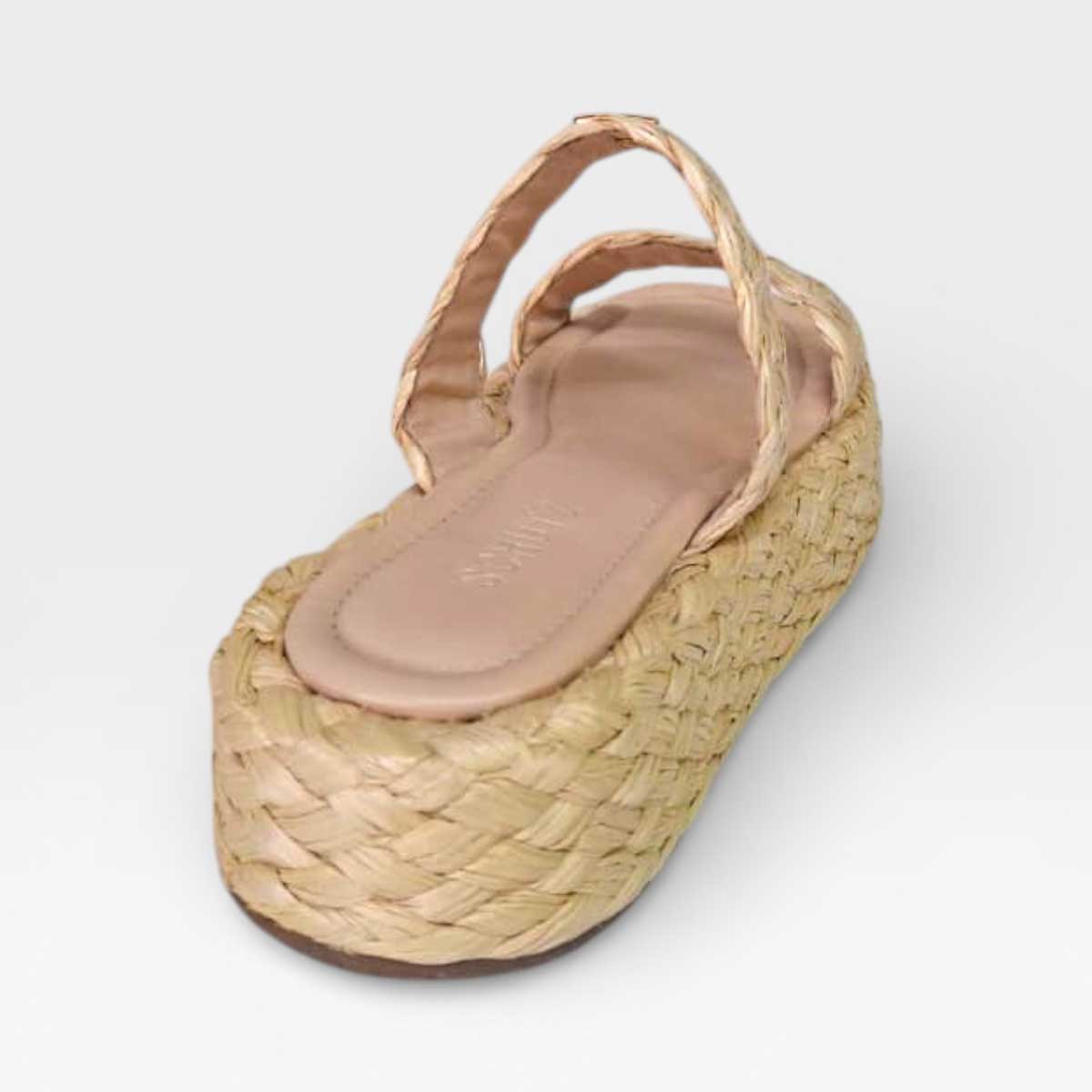 PAPETE DUAS TIRAS BEGE PALHA S 21869 0086 0001 SCHUTZ Imagem secundária do produto