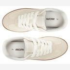 TÊNIS LUA SOLA ALTA RECORTES SUEDE BRANCO OFF C 30704 0006 0004 ANACAPRI