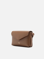BOLSA TIRACOLO MARROM PEQUENA ENVELOPE A 50023 0615 0023 AREZZO